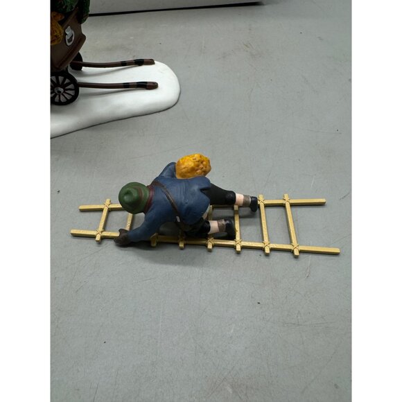 Department 56 Thatcher Figurine Set Holiday Decor Used READ - Picture 4 of 9